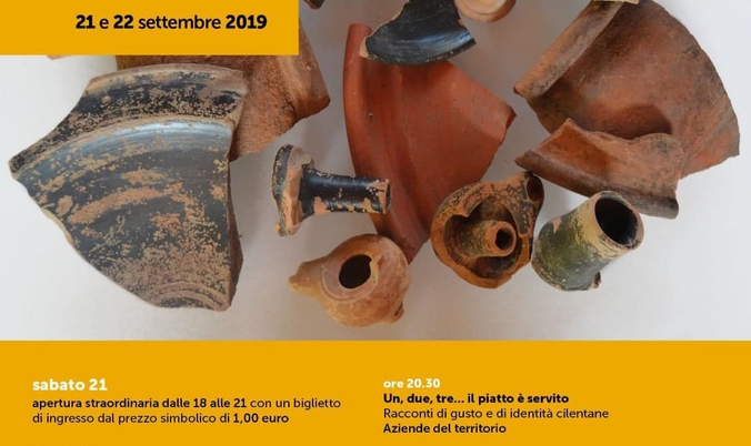 Parco Archeologico di Elea Velia - 21 e 22 Settembre 2019: Le Giornate del Patrimonio 2019