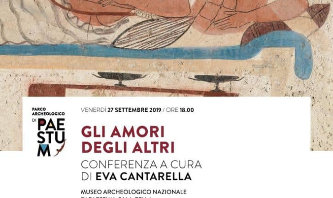 Conferenza "Gli amori degli altri" a cura di Eva Cantarella - Parco Archeologico di Paestum - Boulè 2019